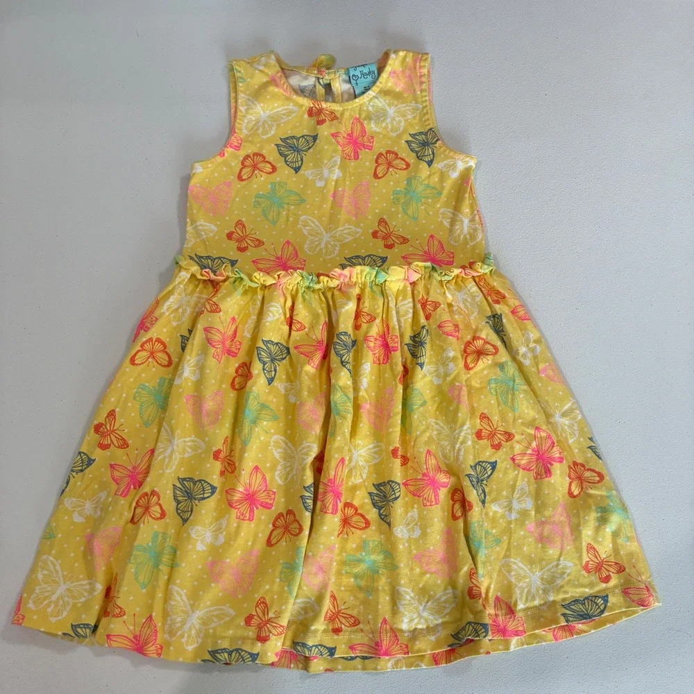 Girls Size 6 Dress Lot Disney Princess Castle Green Cynthia Rowley Butterfly‎